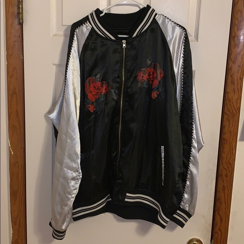 A roses bomber jacket